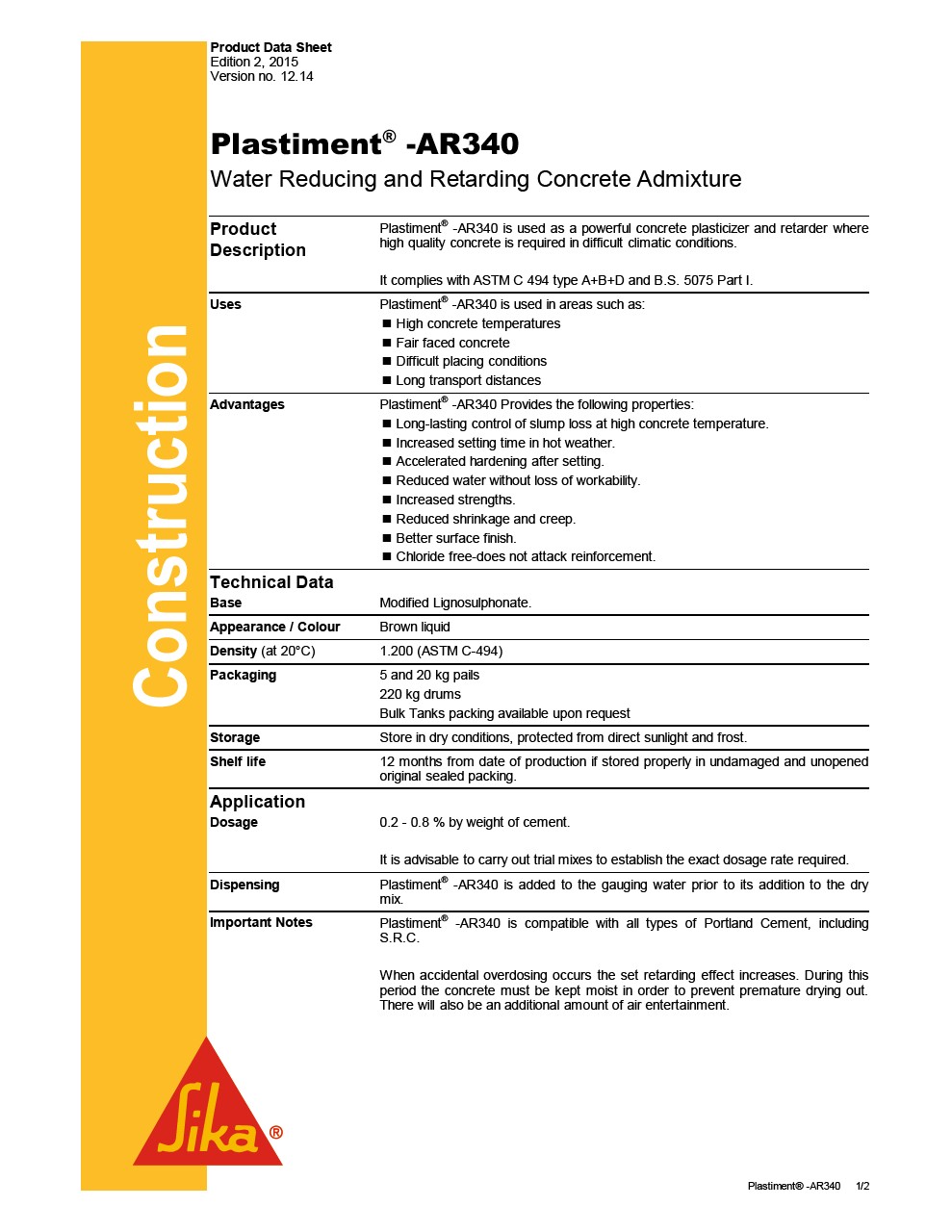 Plastiment -AR340