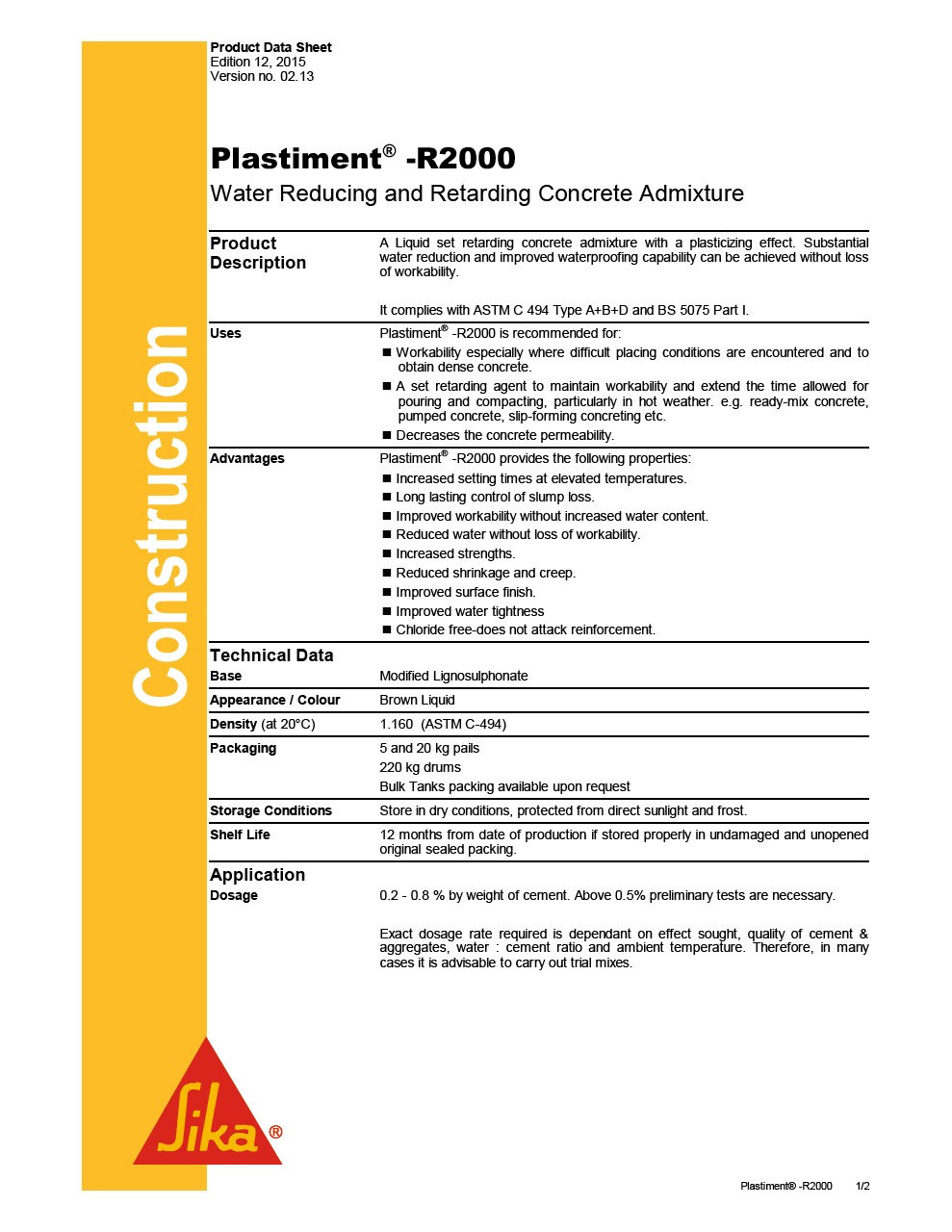 Plastiment -R2000